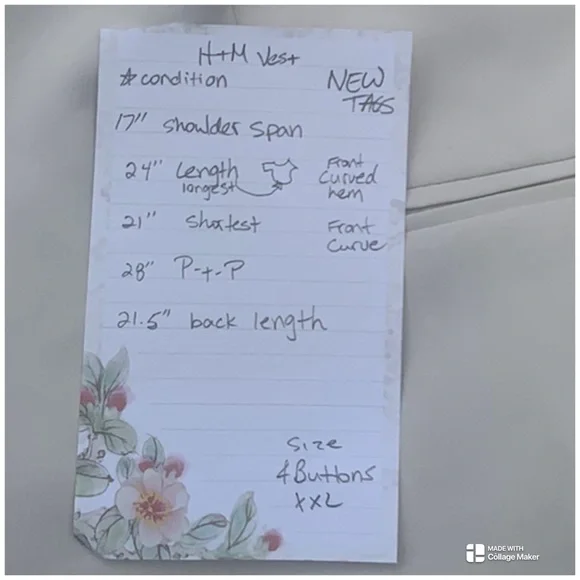 NWT- XXL Curved Satin Cream Vest, ⭐️ designed for curvy body ⭐️ - Picture 6 of 10